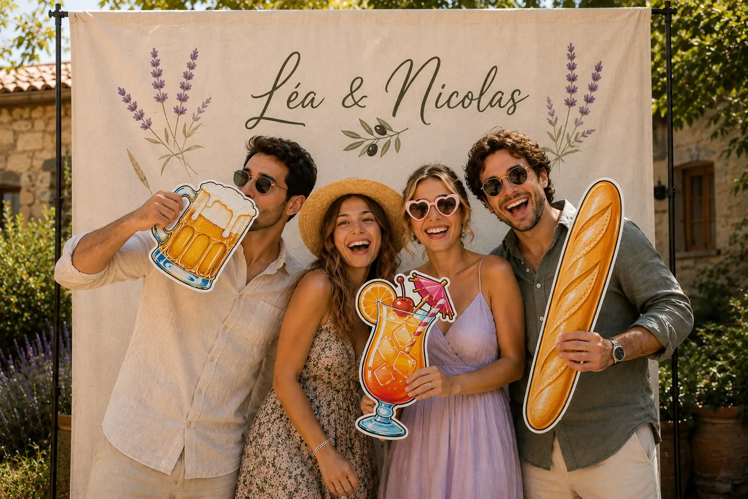 fond-photocall-provencal-booth-party